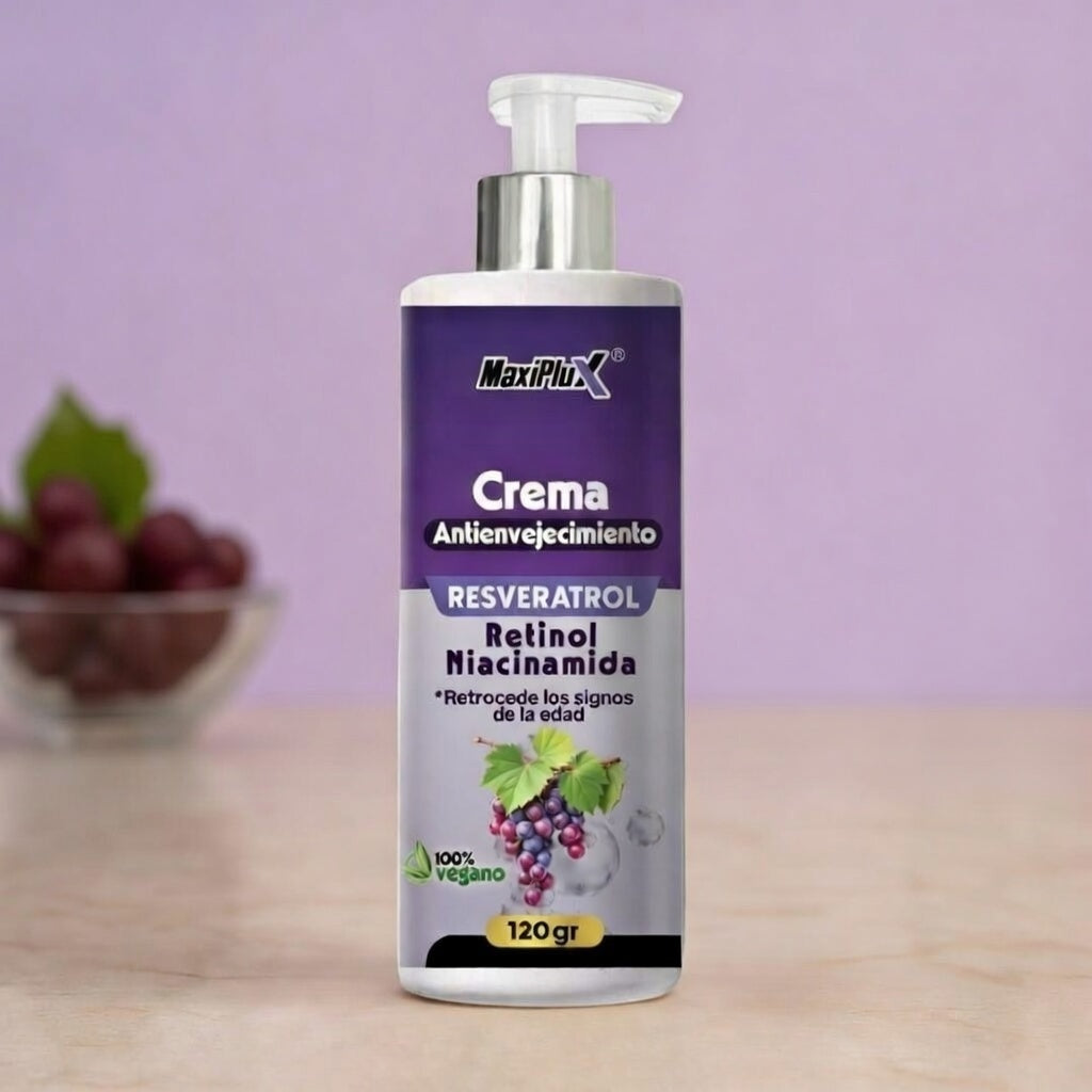 Crema Resveratrol Antienvejecimiento