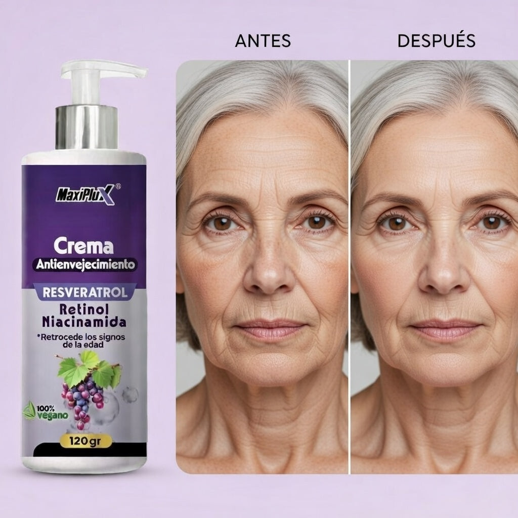 Crema Resveratrol Antienvejecimiento